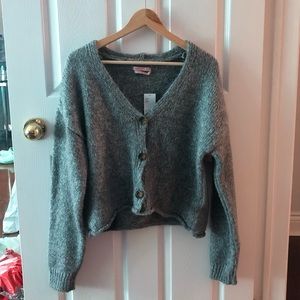 Urban Outfitters fuzzy shrunken cardigan